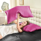 INFIIXSO Mulberry Silk Pillow Case King Size, Silk Pillowcase - Image 7