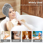 Bath Wrap Towels for Women – Adjustable Spa Shower Wrap - Image 5