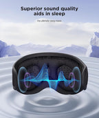 LC-dolida Sleep Mask Bluetooth Headphones Weighted Sleeping Mask 3D Eye Mask - Image 5
