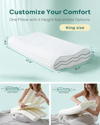 Releep Ergonomic Memory Foam Pillow - Image 2