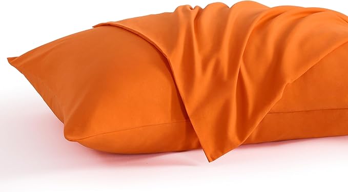 NTBAY Standard Pillow Cases Set of 2, 2 Pack Brushed Microfiber 20x26 Pillow by NTBAY