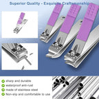Manicure kit for Women Personal Nail Care Kit, 30 in 1 Professional Stainless - Image 6