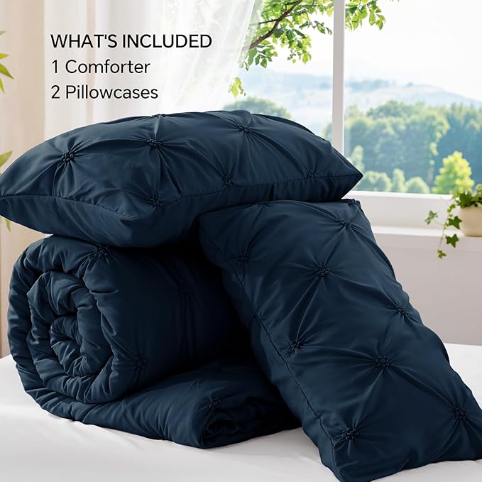 BEDELITE Navy Queen Comforter Set - Image 7