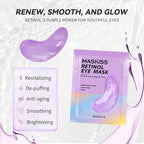 Maskiss Retinol Under Eye Patches, Puffy Eyes & Wrinkles, Firming Collagen Eye - Image 2