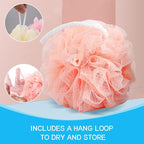Loofah Sponge Shower Loofahs Bath Sponges Mesh Balls - Image 5