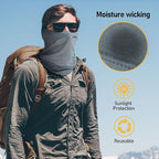 TICONN Neck Gaiter Face Cover Scarf, Neck Warmer Breathable Sun & Wind-proof - Image 5