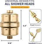 HammerHead Showers® Solid Metal Shower Head Filter – KDF 55 Shower Filter - Image 3
