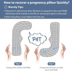 BATTOP Pregnancy Pillows for Sleeping, Body Maternity Pillow - Image 8