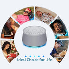 SoundLegend Sleep White Noise Sound Machines 32-Level Volume 30 Sounds 12 - Image 7