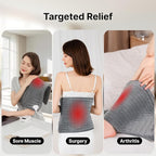 Heating Pad for Back, and Shoulder Pain Relief, Electric Heat Pad - Image 7