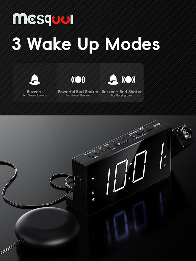 Projection Digital Alarm Clock - Image 5