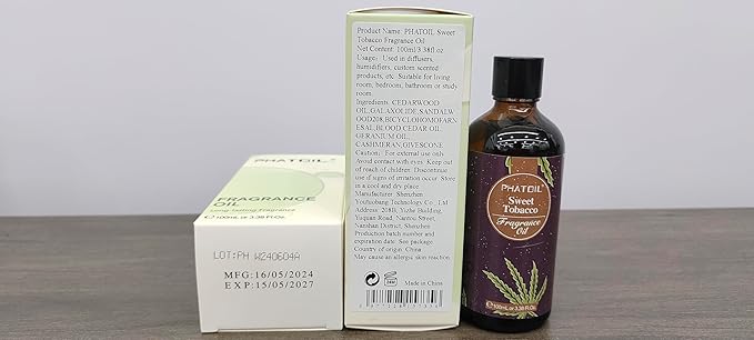 PHATOIL 3.38FL.OZ Sweet Tobacco Fragrance Oils - Image 8