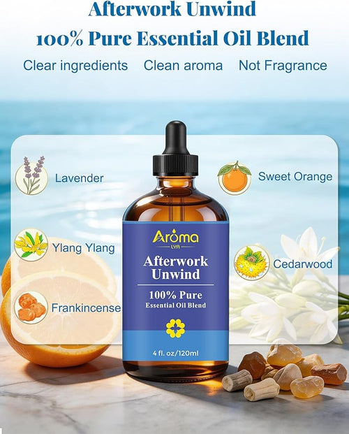 Afterwork Unwind — A 100% Pure Essential Oil Blend Bright Citrus-Floral - Image 2