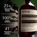 Aesop Geranium Leaf Body Cleanser Refill | Gentle Shower Gel - Image 3