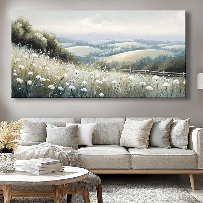 Sea of Flowers Canvas Wall Art - Image 7
