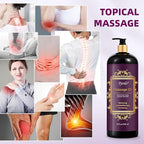 Pjordo Aromatherapy Lavender Massage Oil, 10 fl oz Relaxing Massage Oil - Image 5