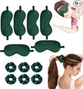 12Pcs Silk Sleep Masks Satin Eye Mask Silky Eyes Cover Blindfold Eyeshade Hair by WJingYiJia