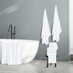 Belizzi Home 100% Cotton Towel Set, Contains 6 Soft Bath Towel, 6 Hand Towels - Image 5