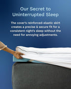 ViscoSoft 4 Inch Pillow Top Memory Foam Mattress Topper Twin XL - Image 8