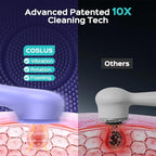 COSLUS FBS03 Face Scrubber Facial Cleansing Brush: 2 in 1 Spin and Vibration - Image 3