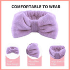 WSYUB Hairband, Soft Microfiber Skincare Band - Image 4