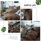 mixinni Wild Animal Print Duvet Cover Twin XL Size 100% Long Staple Cotton Sexy - Image 7