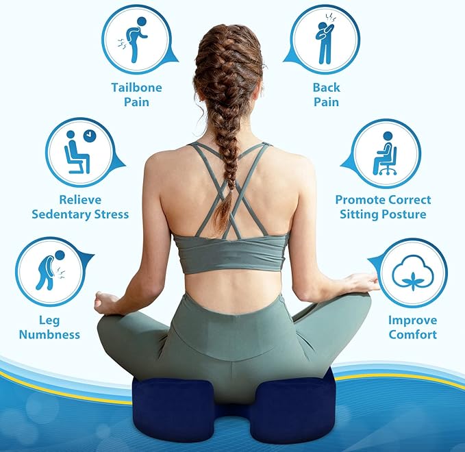 BlissTrends Seat Cushion, Thick Memory Foam Cushions - Image 5