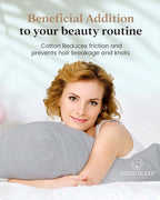 Set of 4 Pillow Cases King, 800 TC 100% Egyptian Cotton, Silky Soft Sateen - Image 3
