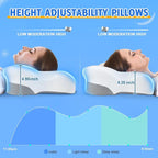 Cervical Neck Pillow for Side Sleeper - Image 5