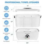 EASYINBEAUTY Hot Towel Warmers for Spa, Holds 16 Small Towels, 5L Portable - Image 5