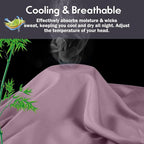 Pillowcases Queen Size 2 Pack, Cooling Viscose from Bamboo Pillow Cases - Image 3