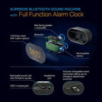 Sound Oasis® Bluetooth Tinnitus Sound Therapy System® Alarm Clock - Image 5