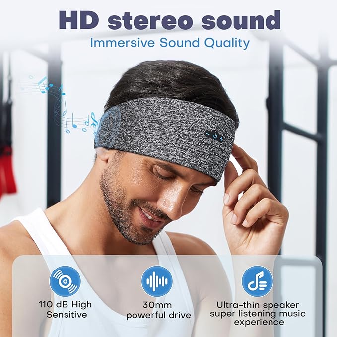 Sleep Headphones Bluetooth Headband - Image 5