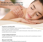 EUQEE Copaiba Essential Oil 118 ml Pure Copaiba Oil Essential Oil - Image 4