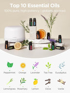 InnoGear Aromatherapy Diffuser & 10 Essential Oils Set, 500ml Essential Oil - Image 5