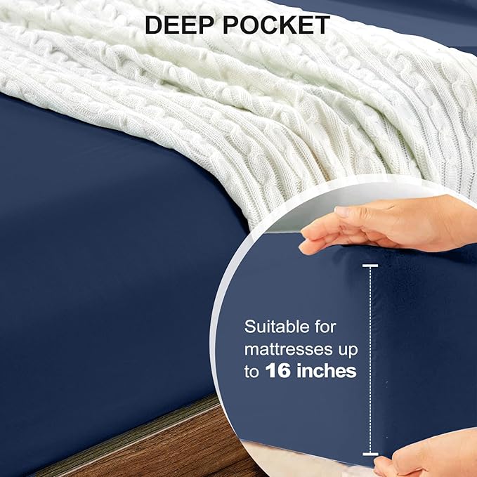 FreshCulture Twin XL Fitted Sheet Only 2 Pack - Image 4