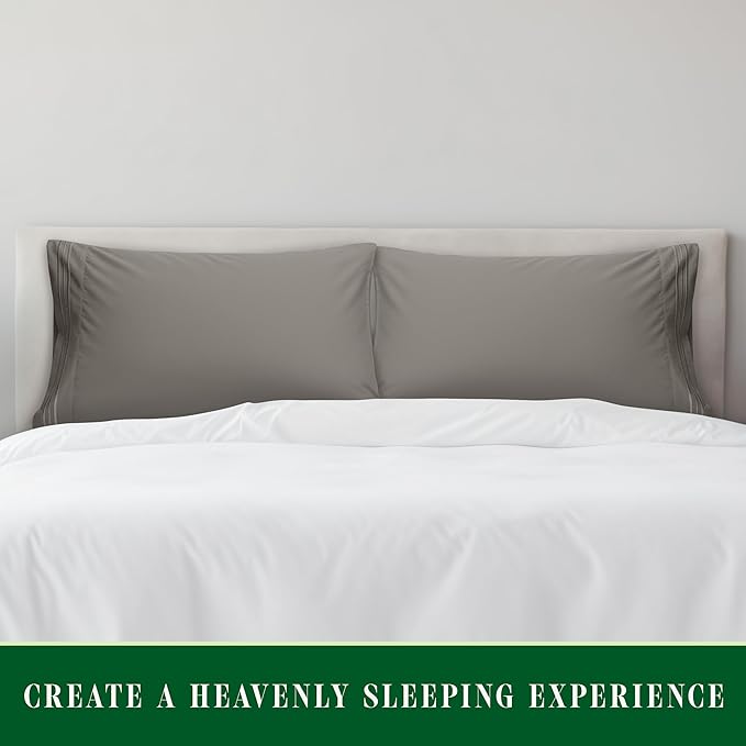 Elegant Comfort Luxury Ultra-Soft 2-Piece Pillowcase Set - Image 3