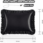 Homiest Ruffle Satin Pillowcase - Image 3