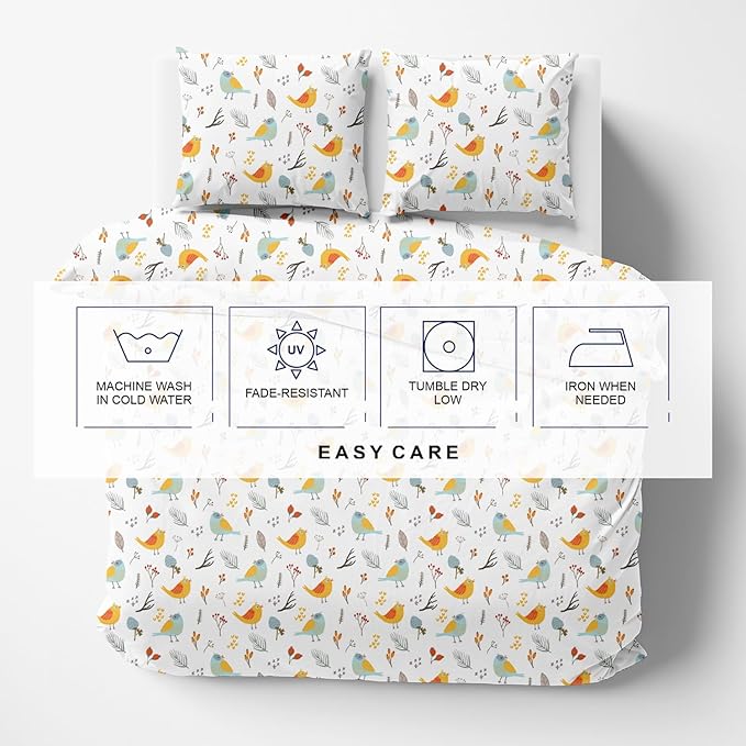 Kotton Culture 120"x98" 1 Pc Oversized King Duvet Cover Only 100% Egyptian - Image 7