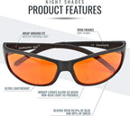 Blue Light Blocking Amber Glasses - Image 8