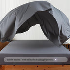 Cotton Flat Sheets Only, 600 TC 100% Cotton Flat Sheet Top Sheet Only, King - Image 9