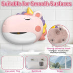 Infowush Baby Bath Toys, Unicorn Bath Bubble Machine Toddler Bath Toys - Image 4