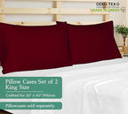 Royale Linens King Pillowcase Set of 2 - Image 2
