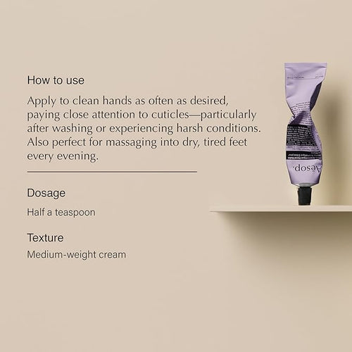 Aesop Eleos Aromatique Travel Size Hand Balm | Shea Butter and Coconut Oil to - Image 2