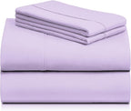 LuxClub 4 PC Queen Sheet Set, Breathable Luxury Bed Sheets, Deep Pockets 18" - Image 8