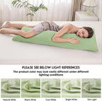 Body Pillowcase with Zipper Cooling Viscose from Bamboo Zippered Pillowcases - Image 6