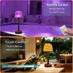 Waterproof Bathroom Lamp with 16 Color Ocean Wave Projector, Rechargeable - Image 5