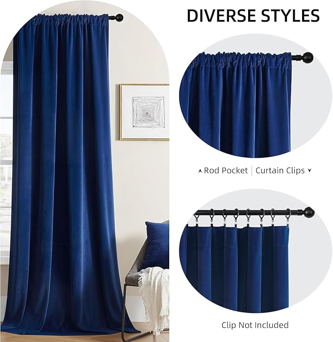 Joydeco Customized Velvet Curtains - Image 2