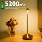 2 Pack Cordless LED Table Lamp, Rechargeable 5200mAH Battery Operated Lamp - Image 6