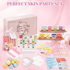 90PCS Spa Party Supplies for Girls, Sleepover Party Supplies for Girls - Image 7